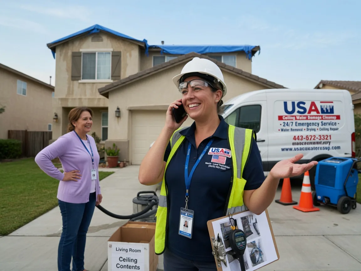 Ceiling Water Damage Restoration De Soto, IL FAQs